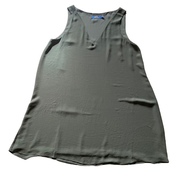 Polo by Ralph Lauren Moss Green Dress Size 14 - Picture 1 of 10
